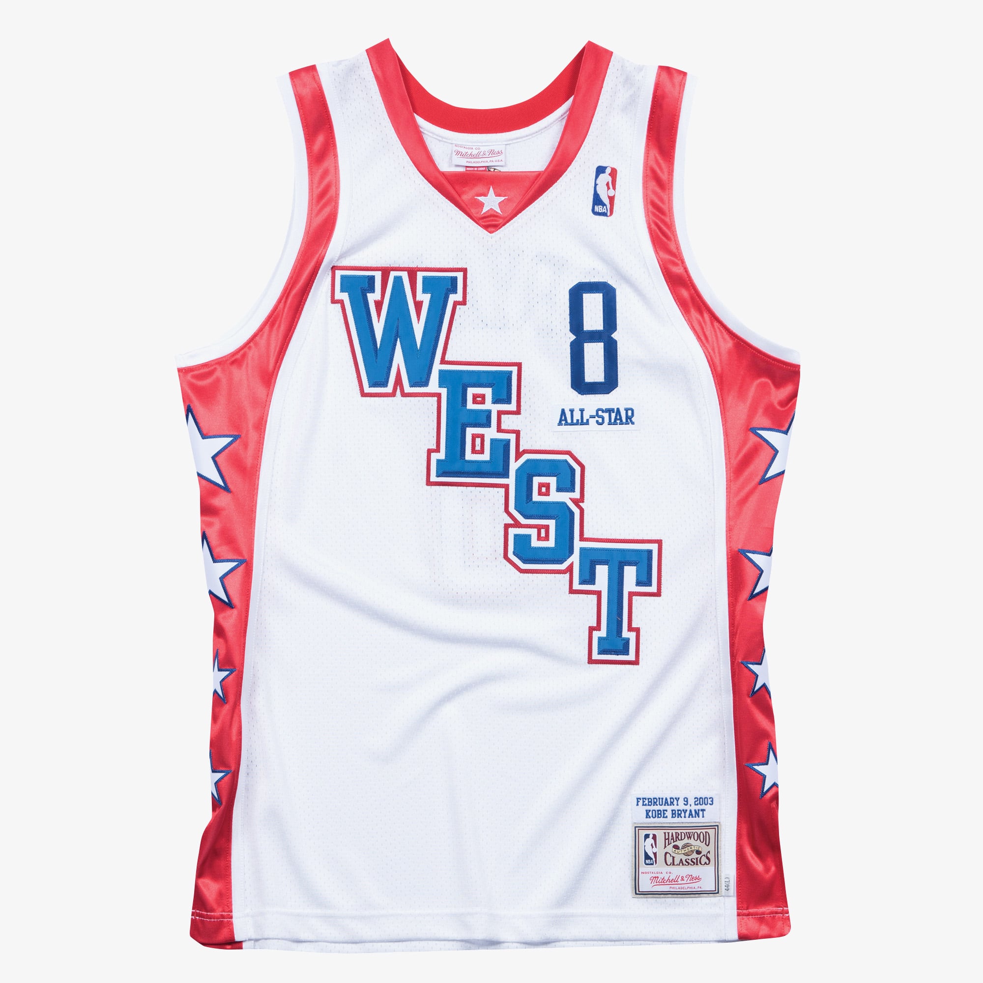 NBA Mitchell & Ness 2004 All-Star West Authentic Jersey - White