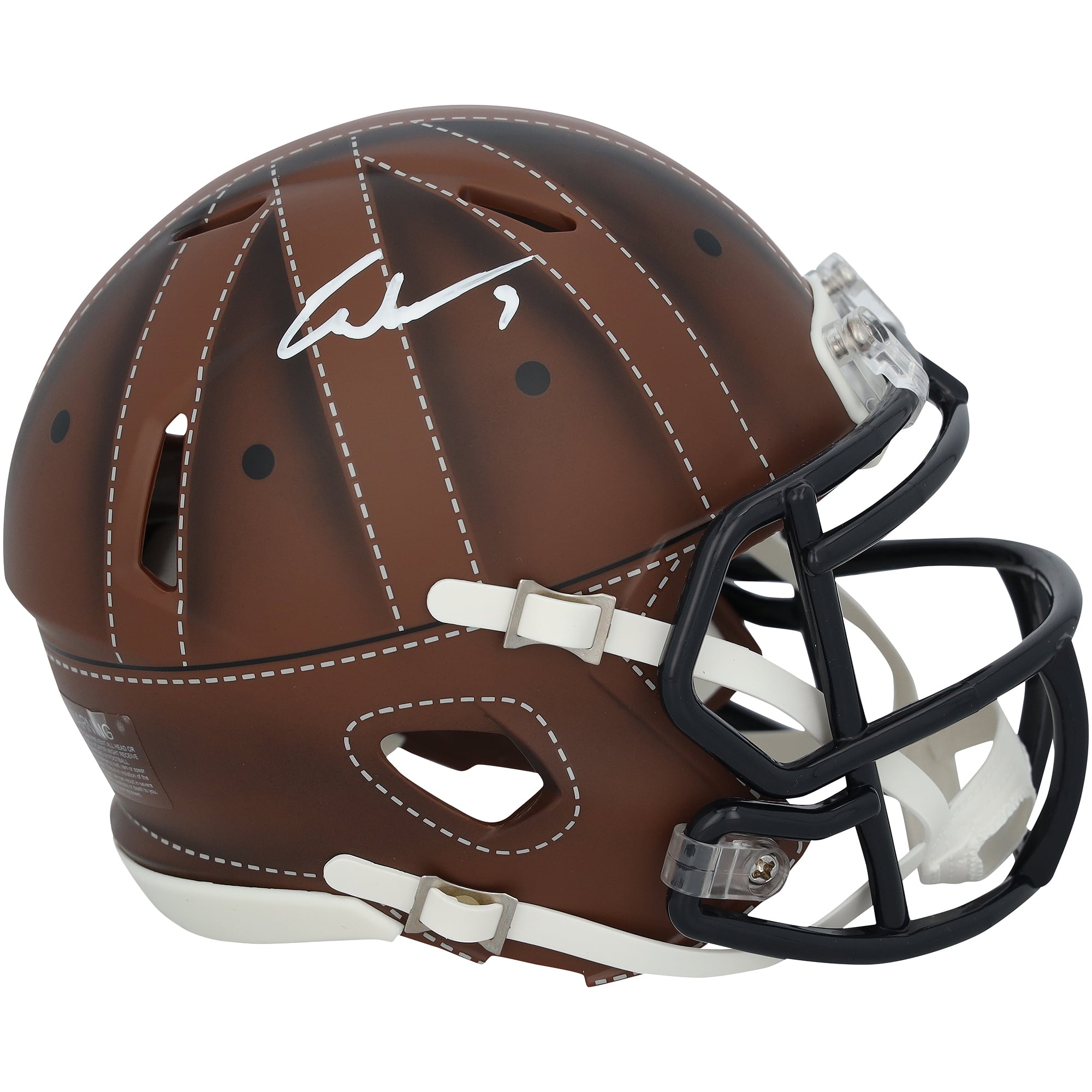 Christian Watson Green Bay Packers Autographed Riddell 2025 Alternate Speed Mini Helmet