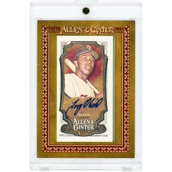 Tony Oliva Minnesota Twins Autographed 2024 Topps Allen & Ginter Mini #MA-TO Card
