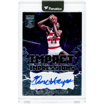 Elvin Hayes Washington Bullets Autographed 2021-22 Panini Donruss Elite Impact Impressions #II-ELV Card