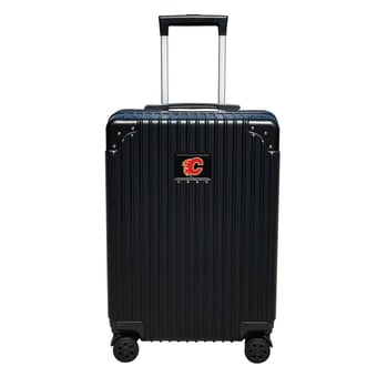 MOJO Calgary Flames Carry-On Hardcase Spinner Luggage