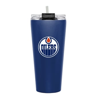 Edmonton Oilers 32oz. Double Play Big Slim Tumbler