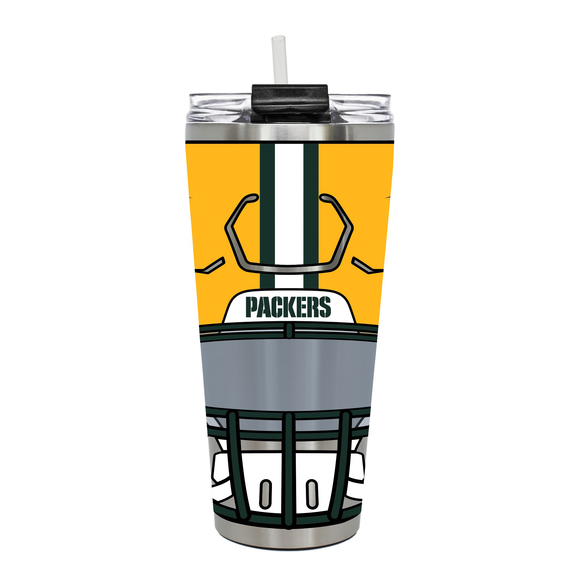 Green Bay Packers 32oz. Helmet Big Slim Tumbler