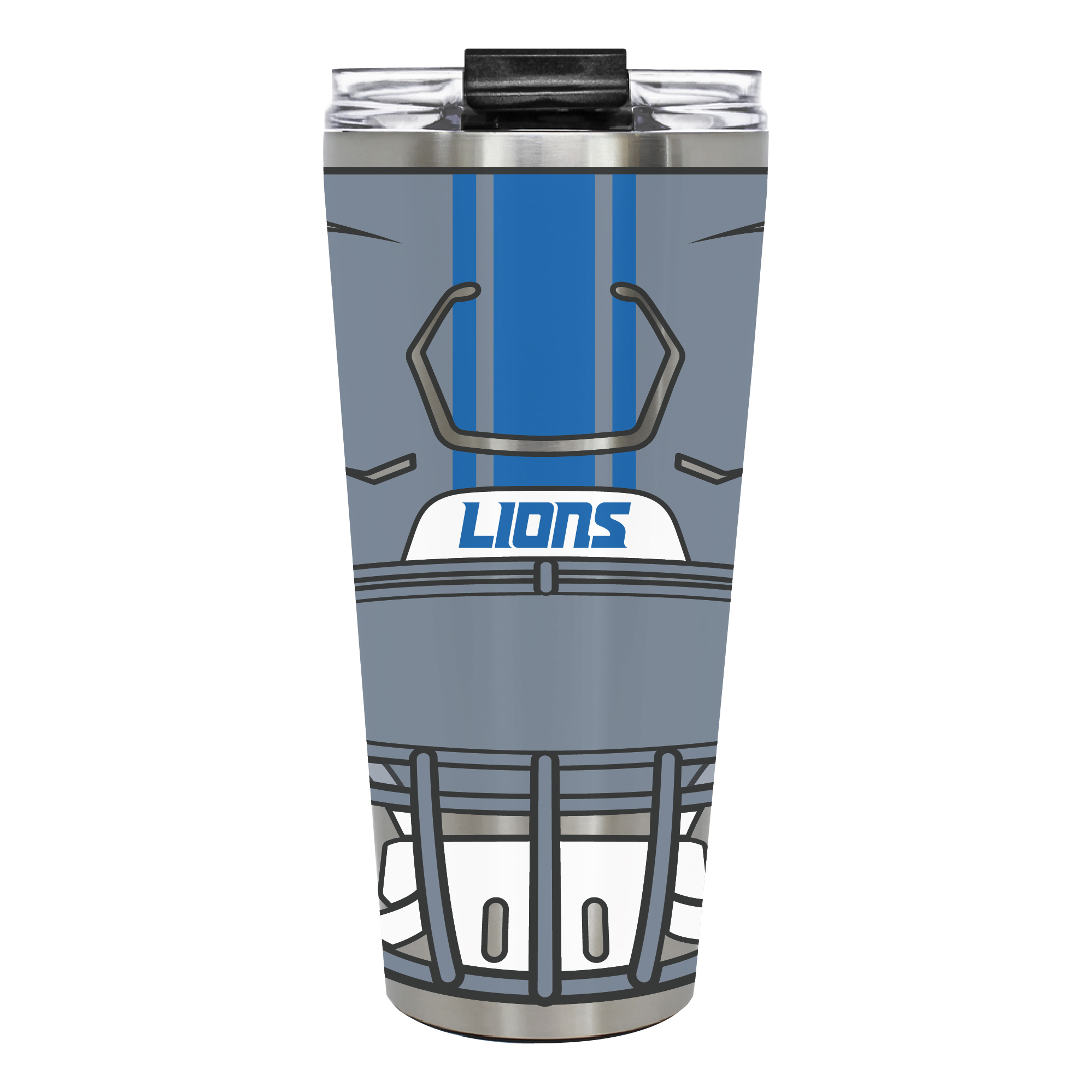 Detroit Lions 32oz. Helmet Big Slim Tumbler