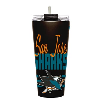 San Jose Sharks 32oz. Heritage Big Slim Tumbler