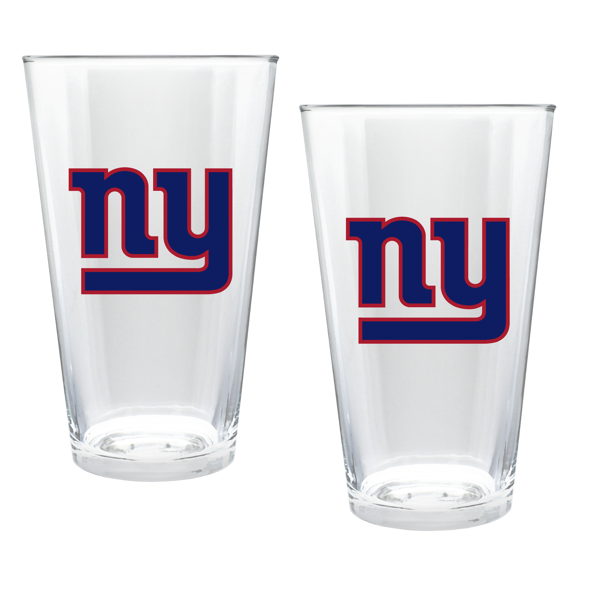 New York Giants Two-Piece 16oz. Double Play Pint Glass Set