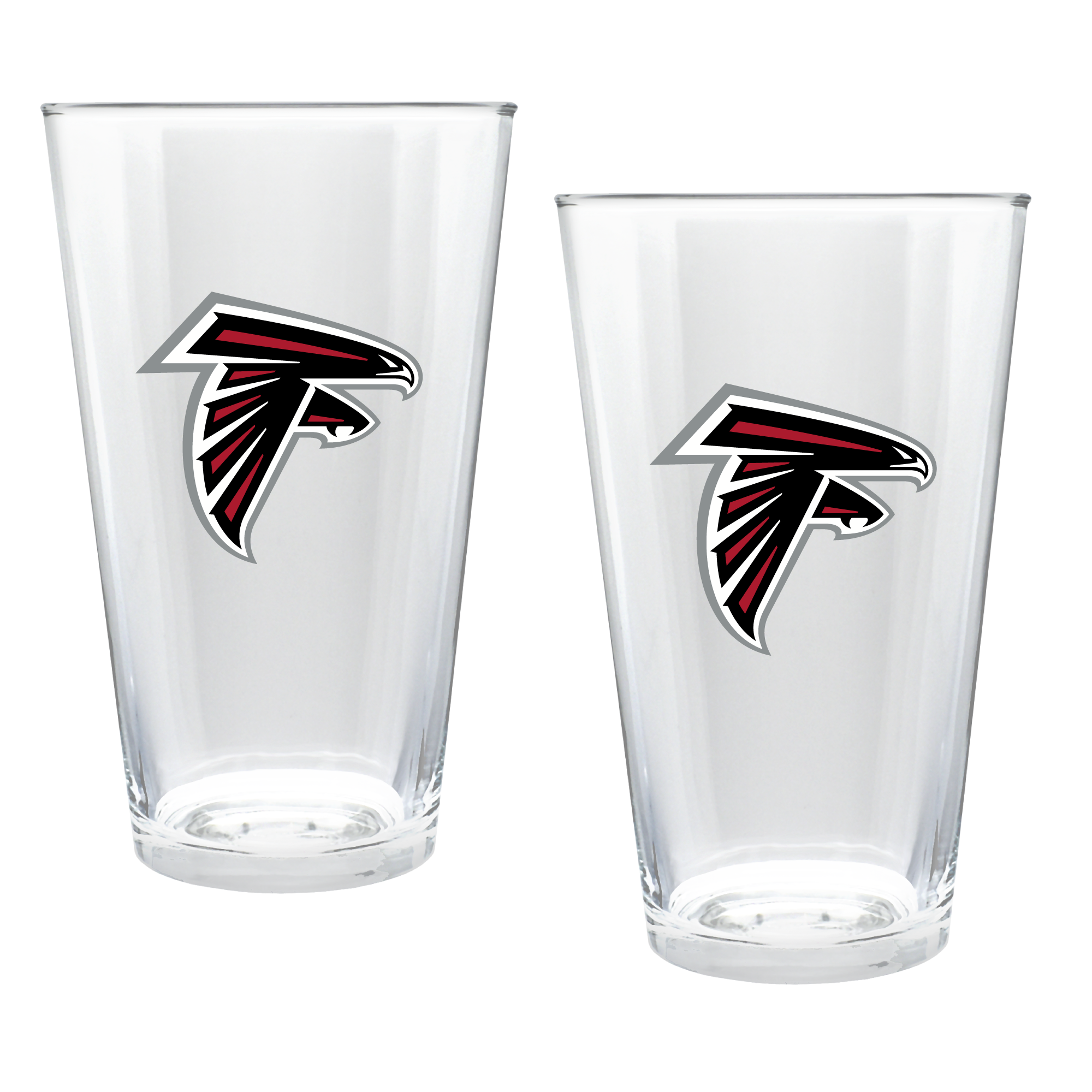Atlanta Falcons Two-Piece 16oz. Double Play Pint Glass Set