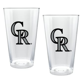 Colorado Rockies Two-Piece 16oz. Double Play Pint Glass Set