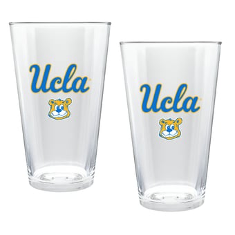 UCLA Bruins Two-Piece 16oz. Double Play Pint Glass Set