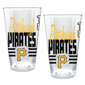 Pittsburgh Pirates Two-Piece 16oz. Heritage Pint Glass Set