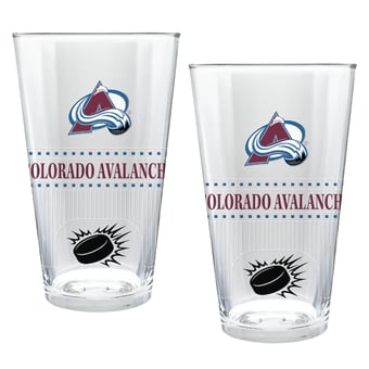 Colorado Avalanche Two-Piece 16oz. Stadium Pint Glass Set