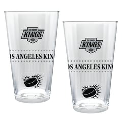 Los Angeles Kings Two-Piece 16oz. Stadium Pint Glass Set