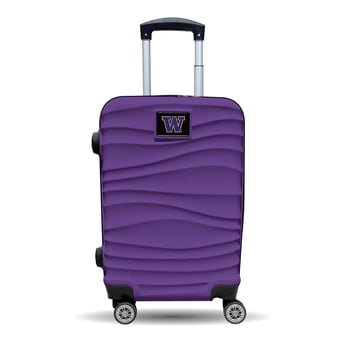 MOJO Washington Huskies Color Blitz Carry-On Hardcase Spinner Luggage