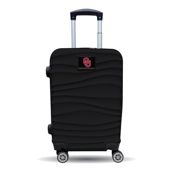 MOJO Oklahoma Sooners Color Blitz Carry-On Hardcase Spinner Luggage