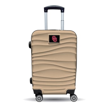 MOJO Oklahoma Sooners Color Blitz Carry-On Hardcase Spinner Luggage