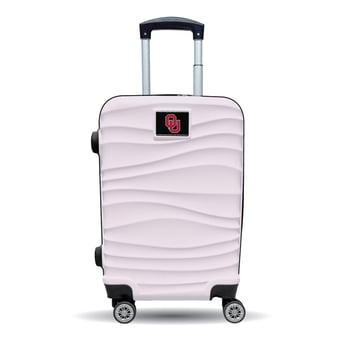 MOJO Oklahoma Sooners Color Blitz Carry-On Hardcase Spinner Luggage