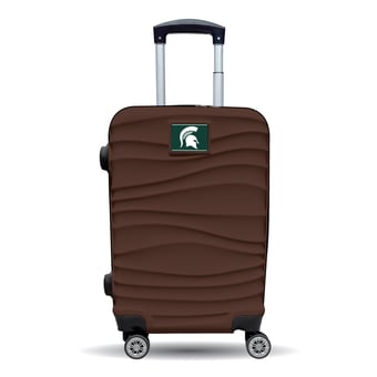 MOJO Michigan State Spartans Color Blitz Carry-On Hardcase Spinner Luggage