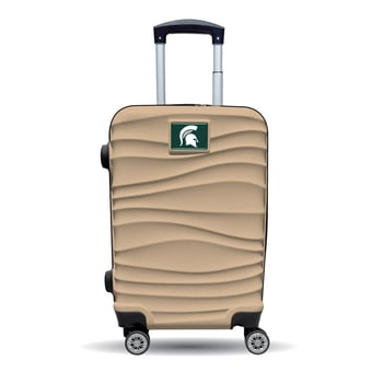 MOJO Michigan State Spartans Color Blitz Carry-On Hardcase Spinner Luggage