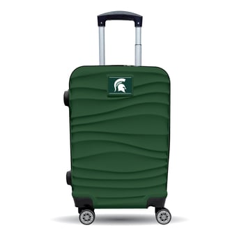MOJO Michigan State Spartans Color Blitz Carry-On Hardcase Spinner Luggage