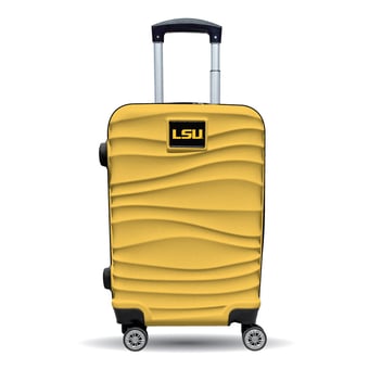 MOJO LSU Tigers Color Blitz Carry-On Hardcase Spinner Luggage