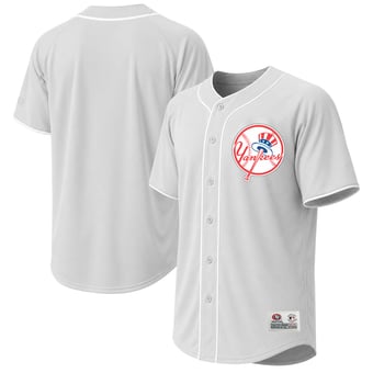Men's Stitches Gray New York Yankees Jersey