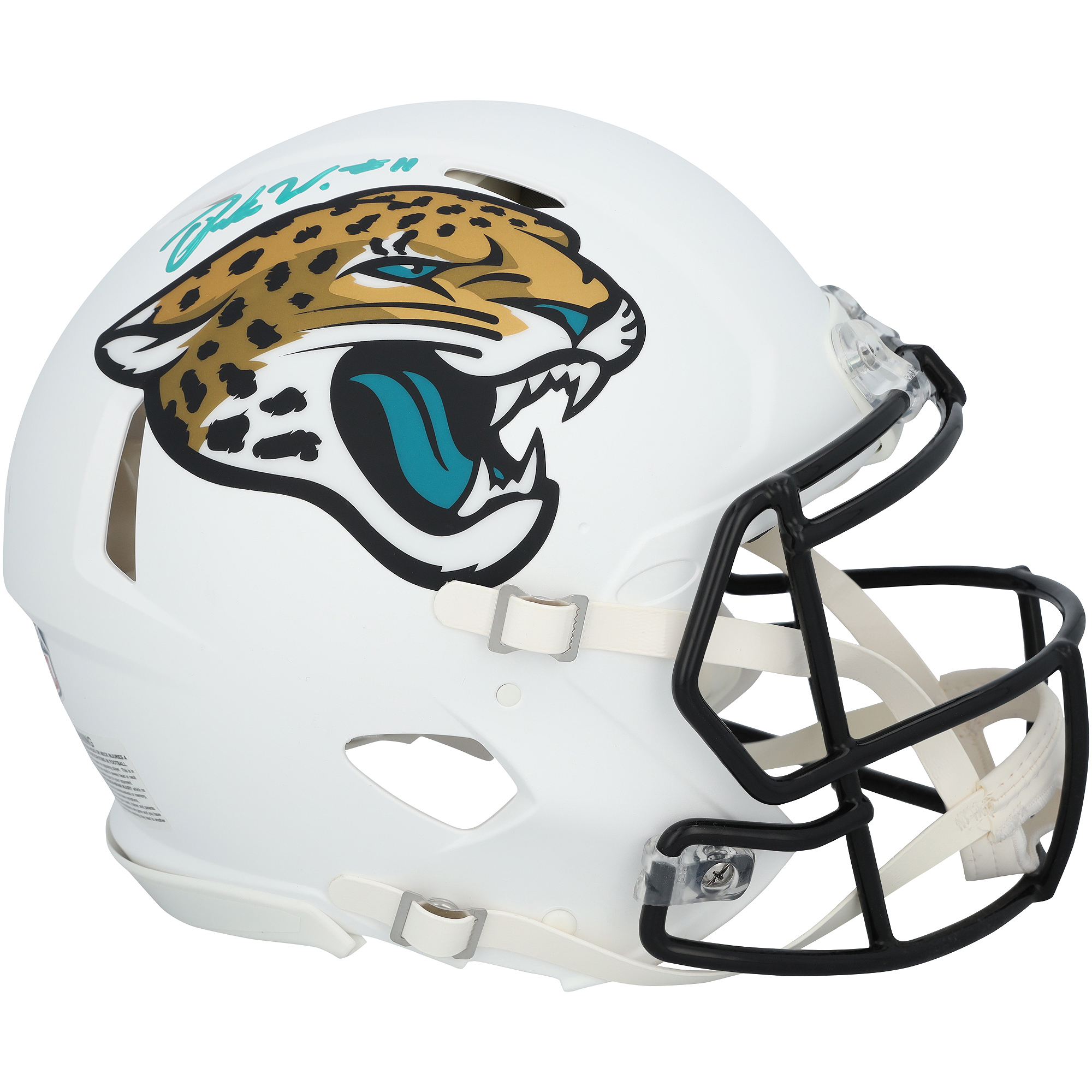 Parker Washington Jacksonville Jaguars Autographed Riddell 2024 Alternate Speed Authentic Helmet