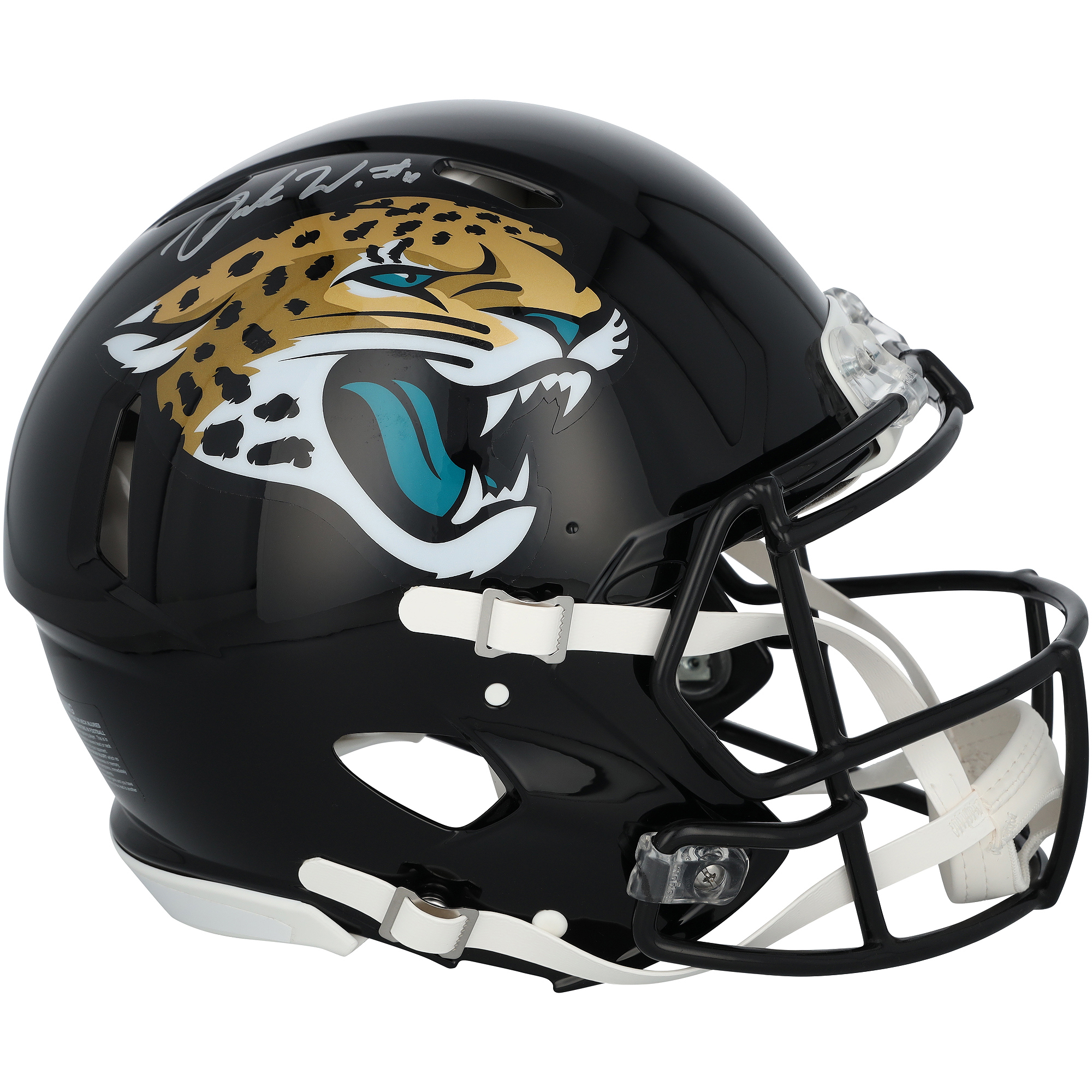 Parker Washington Jacksonville Jaguars Autographed Riddell Speed Authentic Helmet