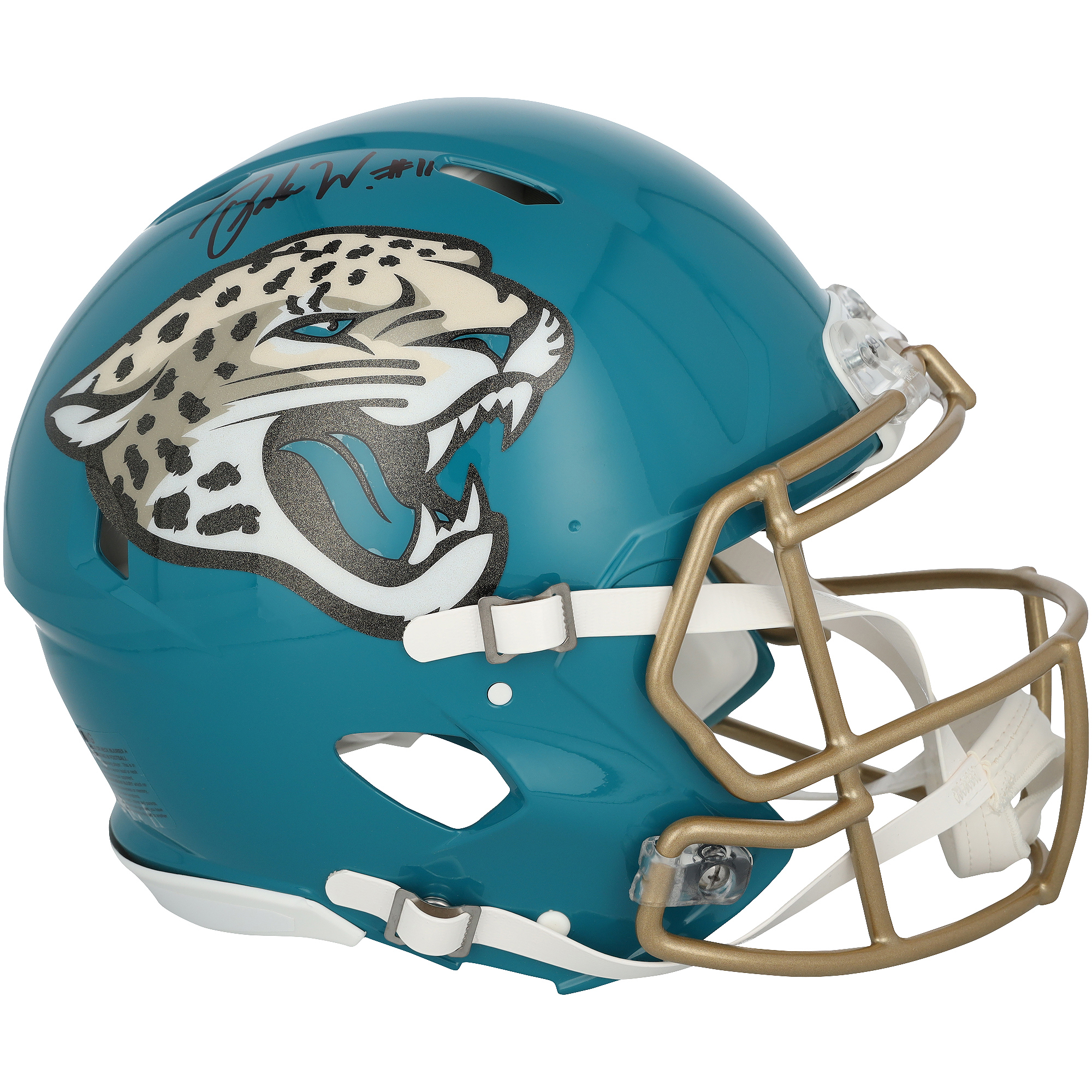 Parker Washington Jacksonville Jaguars Autographed Riddell Rivalry Speed Authentic Helmet
