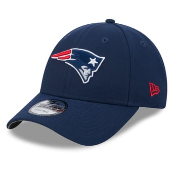 Men's New Era Navy New England Patriots 9FORTY Adjustable Hat