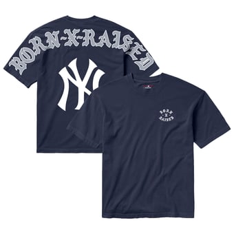 Unisex Born x Raised Navy New York Yankees Eyebuster T-Shirt