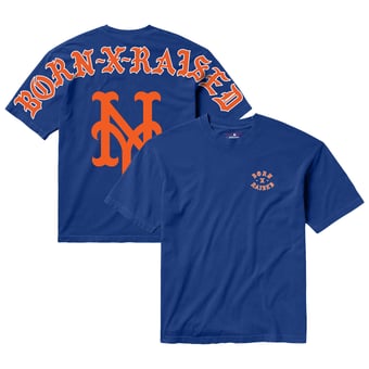 Unisex Born x Raised Royal New York Mets Eyebuster T-Shirt