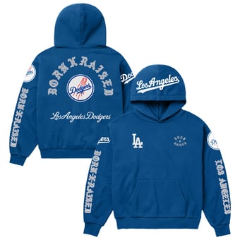 Unisex Born x Raised Royal Los Angeles Dodgers Moneyball Hoodie
