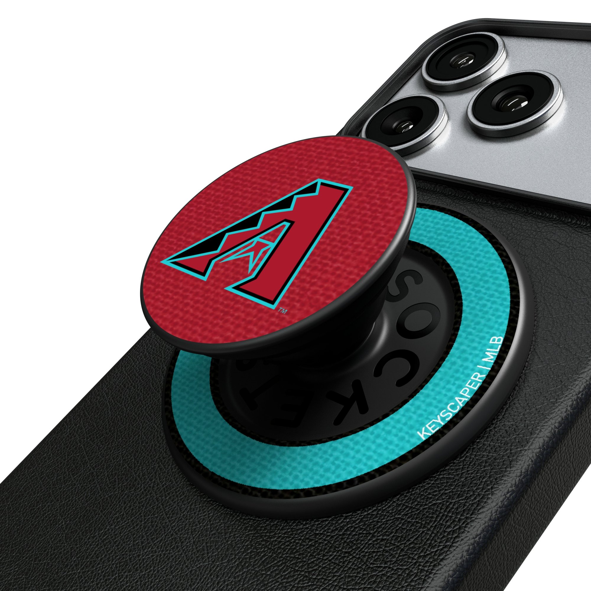 Keyscaper Arizona Diamondbacks PopSockets Magnetic Phone Grip & Stand
