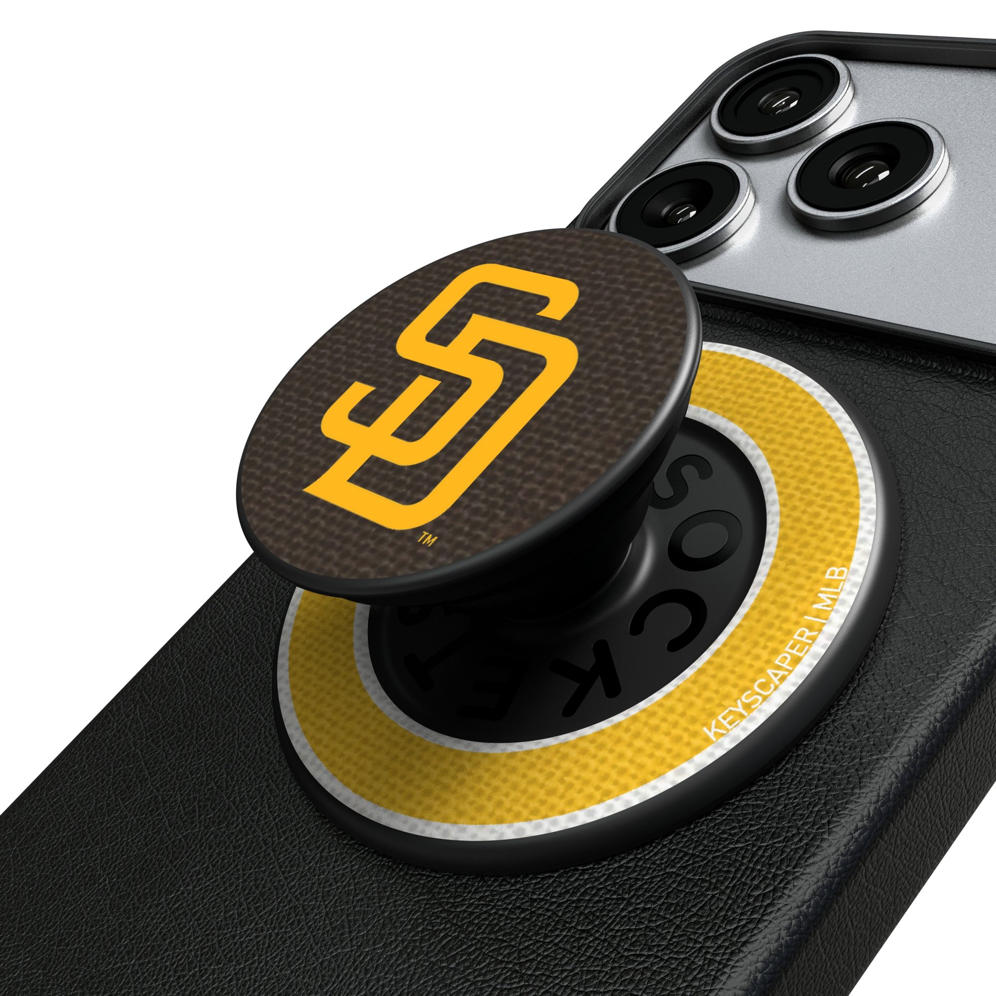 Keyscaper San Diego Padres PopSockets Magnetic Phone Grip & Stand