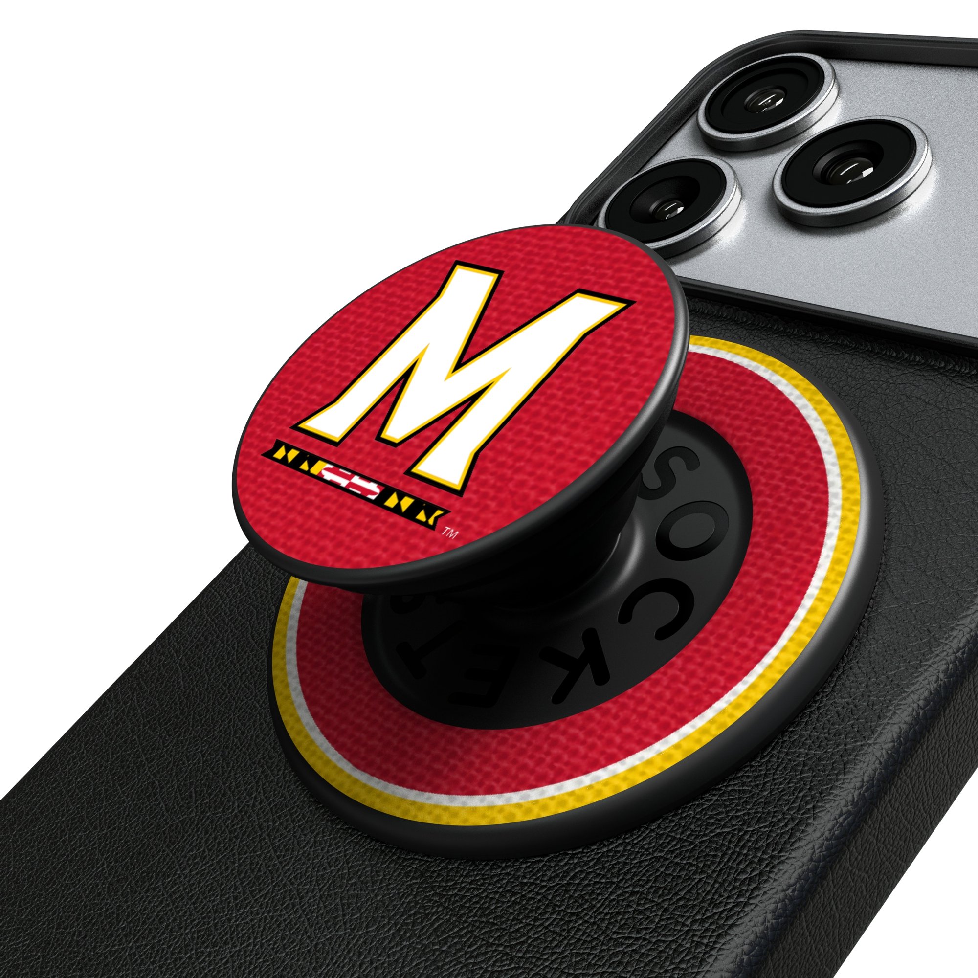 Keyscaper Maryland Terrapins PopSockets Magnetic Phone Grip & Stand