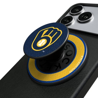 Keyscaper Milwaukee Brewers PopSockets Magnetic Phone Grip & Stand