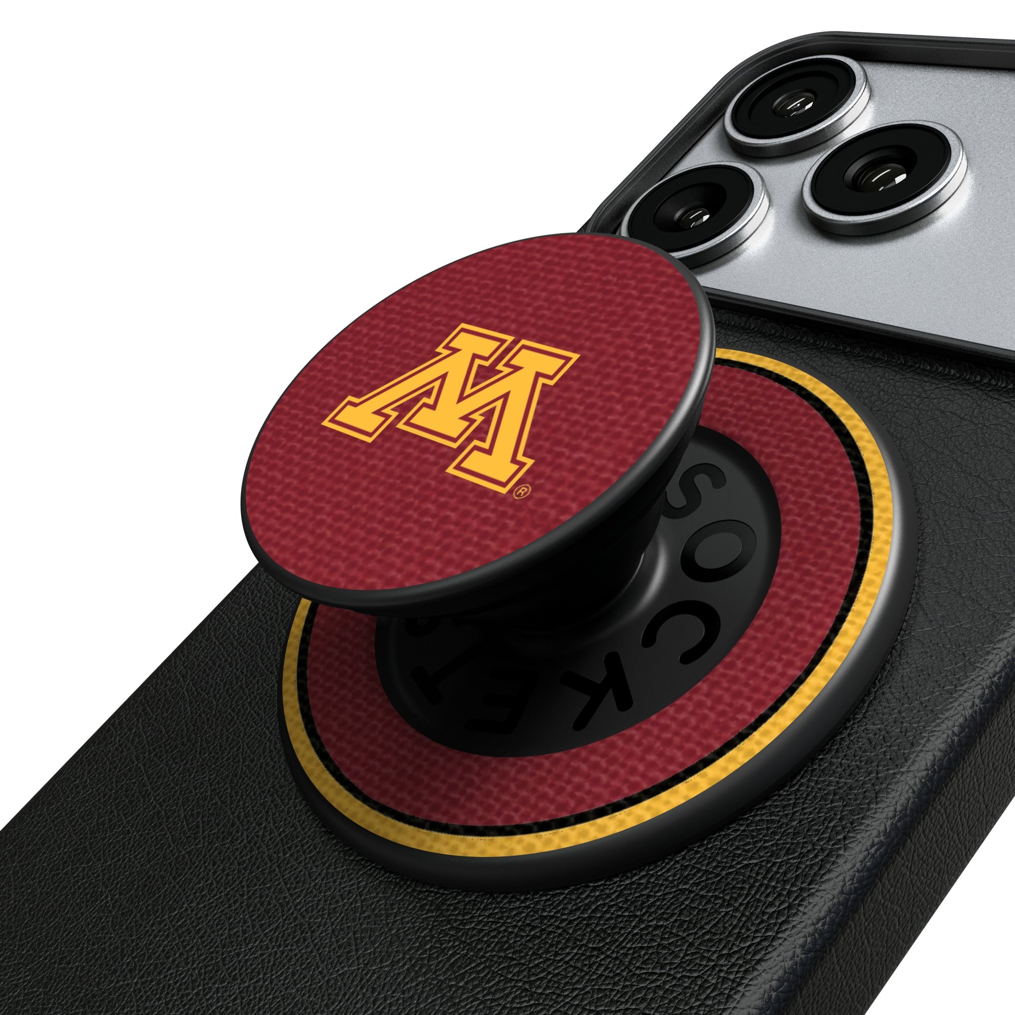Keyscaper Minnesota Golden Gophers PopSockets Magnetic Phone Grip & Stand