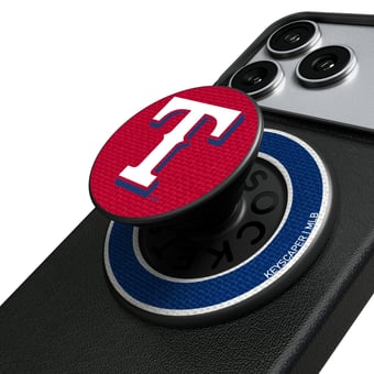 Keyscaper Texas Rangers PopSockets Magnetic Phone Grip & Stand