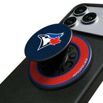 Keyscaper Toronto Blue Jays PopSockets Magnetic Phone Grip & Stand