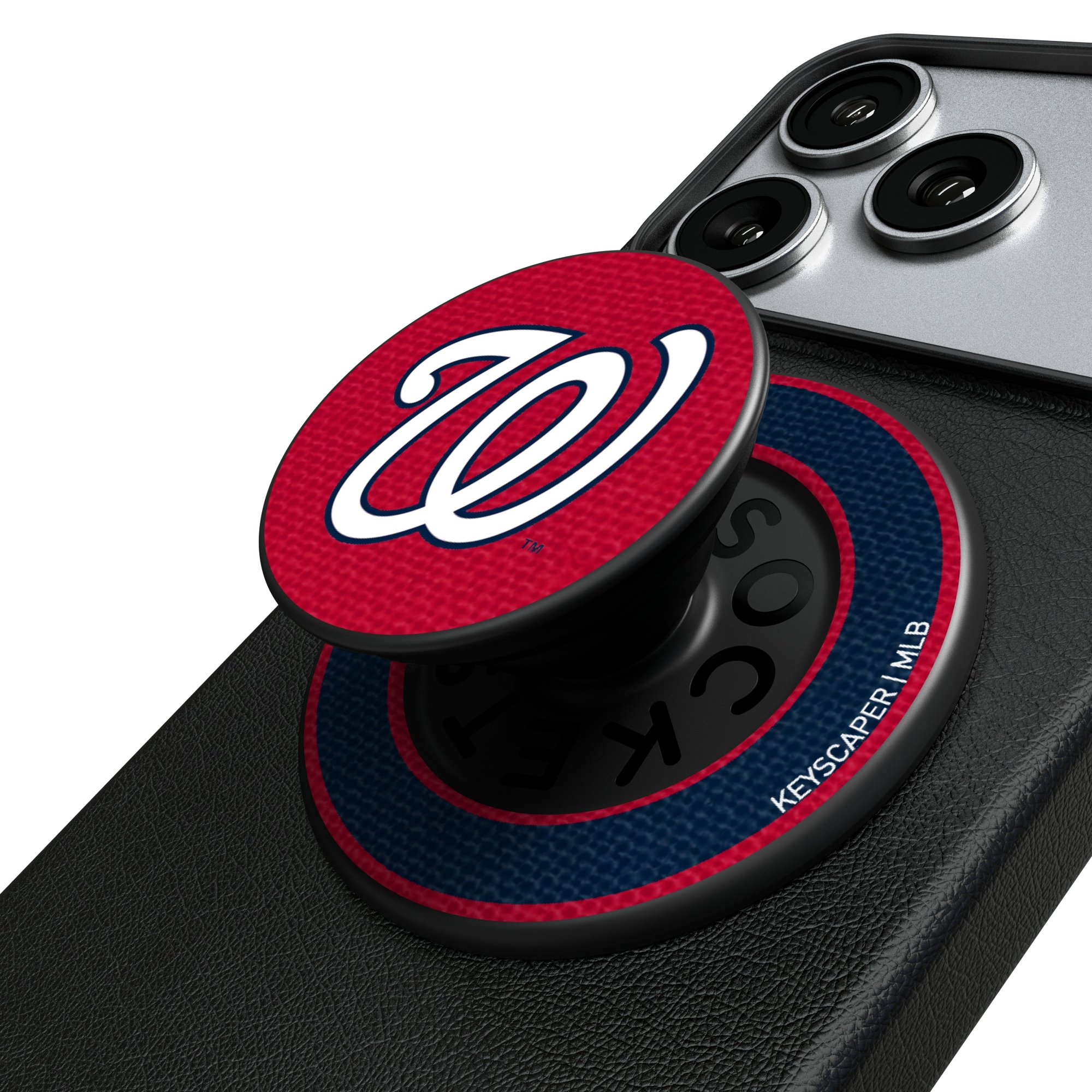 Keyscaper Washington Nationals PopSockets Magnetic Phone Grip & Stand