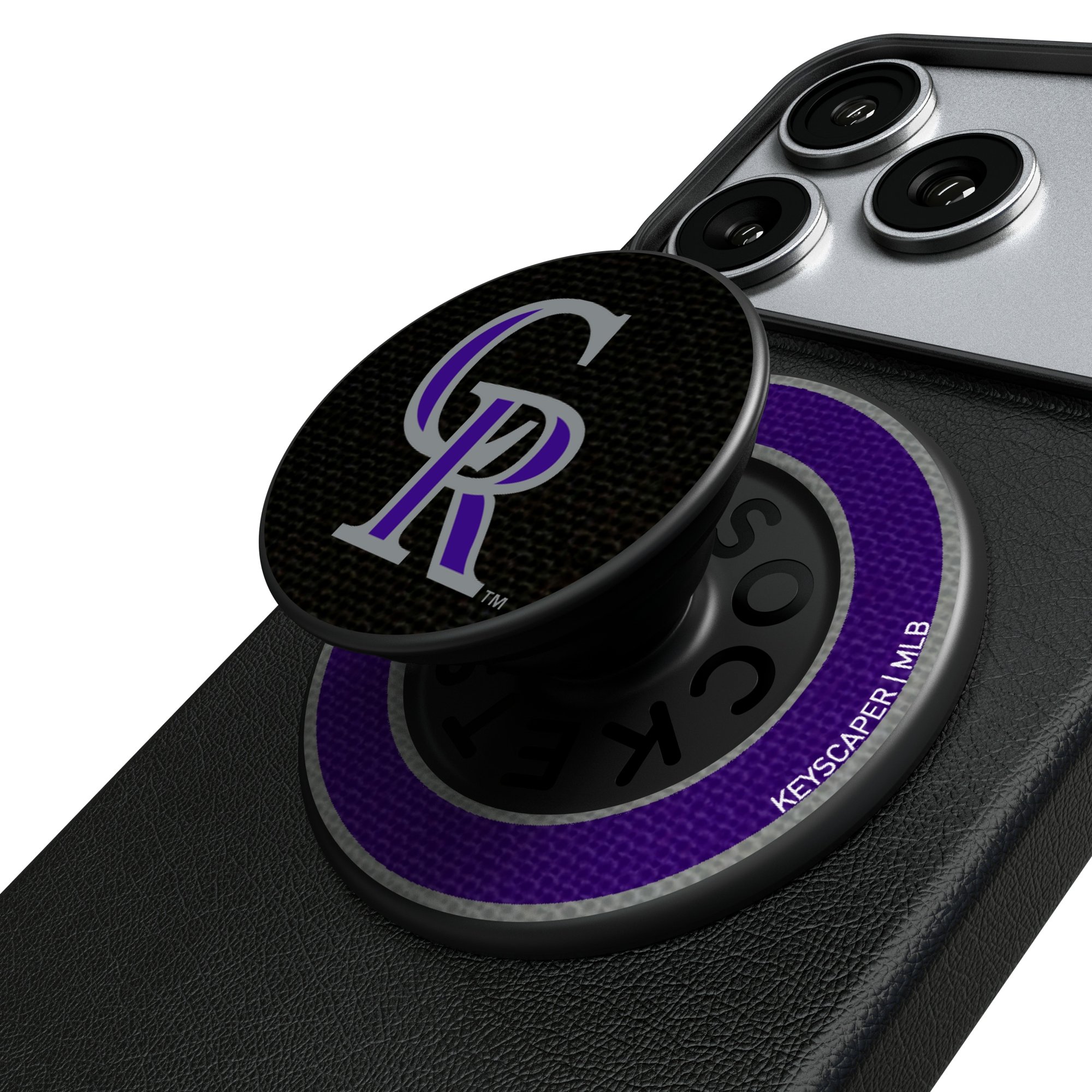 Keyscaper Colorado Rockies PopSockets Magnetic Phone Grip & Stand