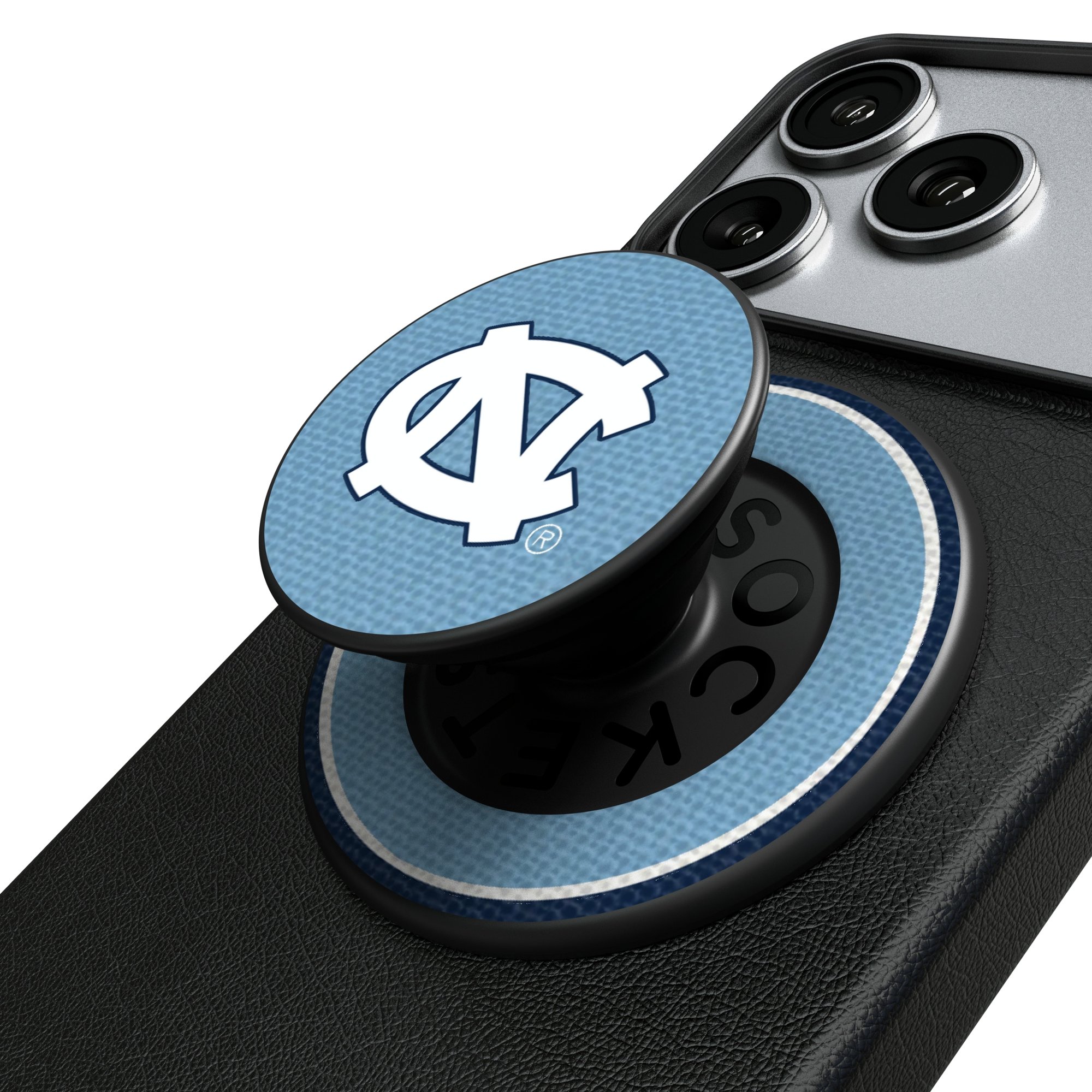 Keyscaper North Carolina Tar Heels PopSockets Magnetic Phone Grip & Stand