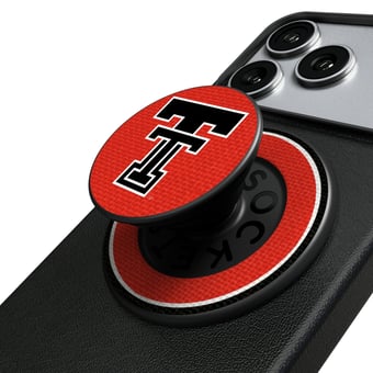 Keyscaper Texas Tech Red Raiders PopSockets Magnetic Phone Grip & Stand