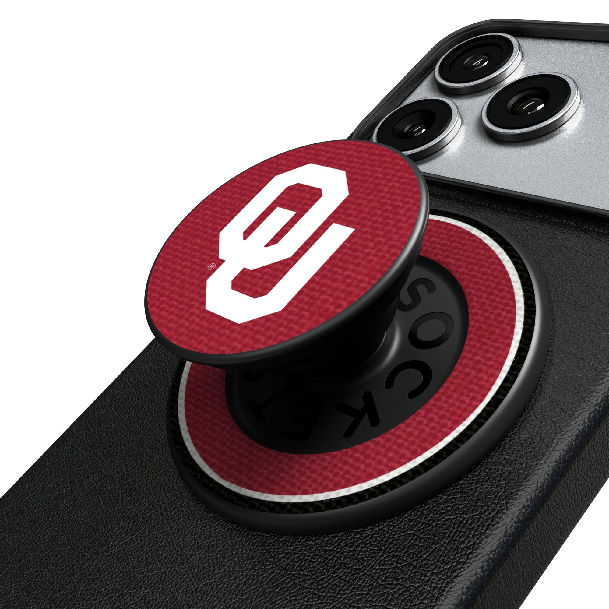 Keyscaper Oklahoma Sooners PopSockets Magnetic Phone Grip & Stand