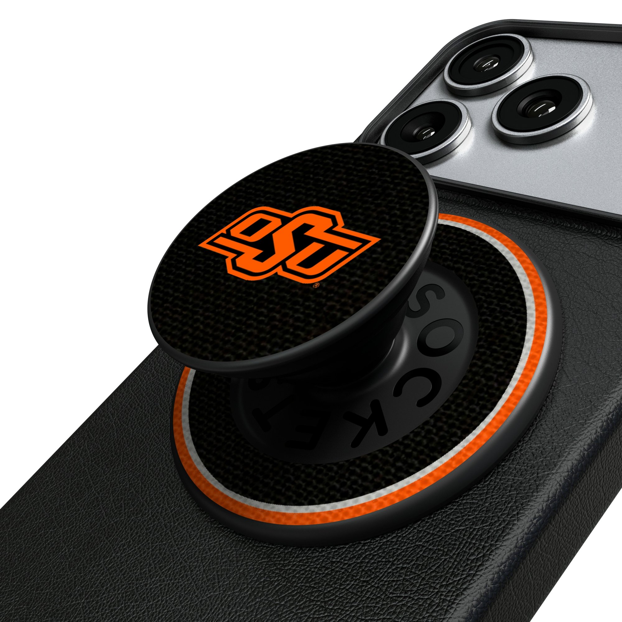 Keyscaper Oklahoma State Cowboys PopSockets Magnetic Phone Grip & Stand