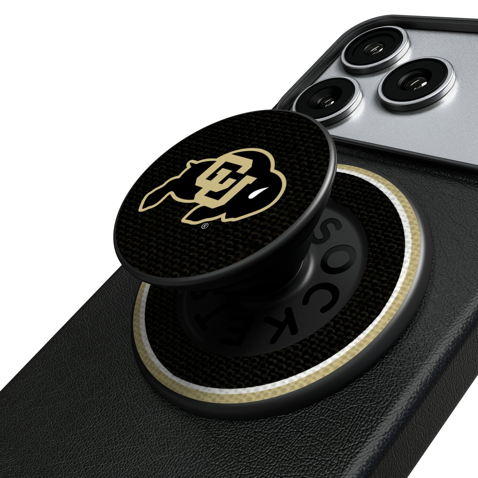 Keyscaper Colorado Buffaloes PopSockets Magnetic Phone Grip & Stand