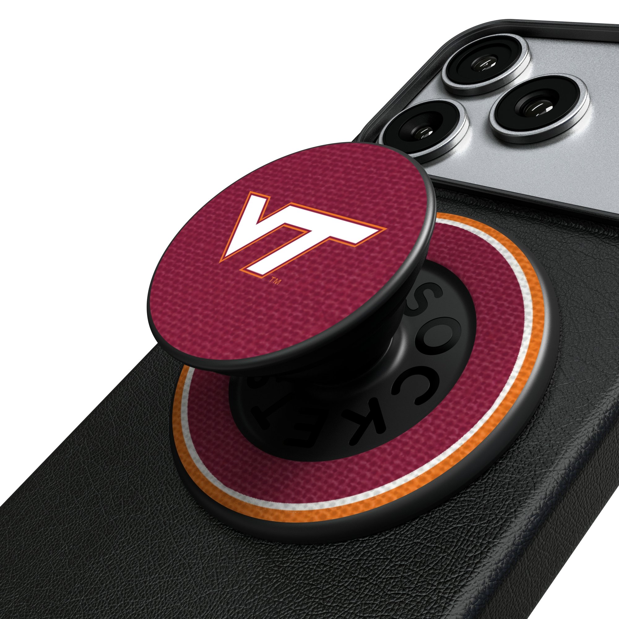 Keyscaper Virginia Tech Hokies PopSockets Magnetic Phone Grip & Stand
