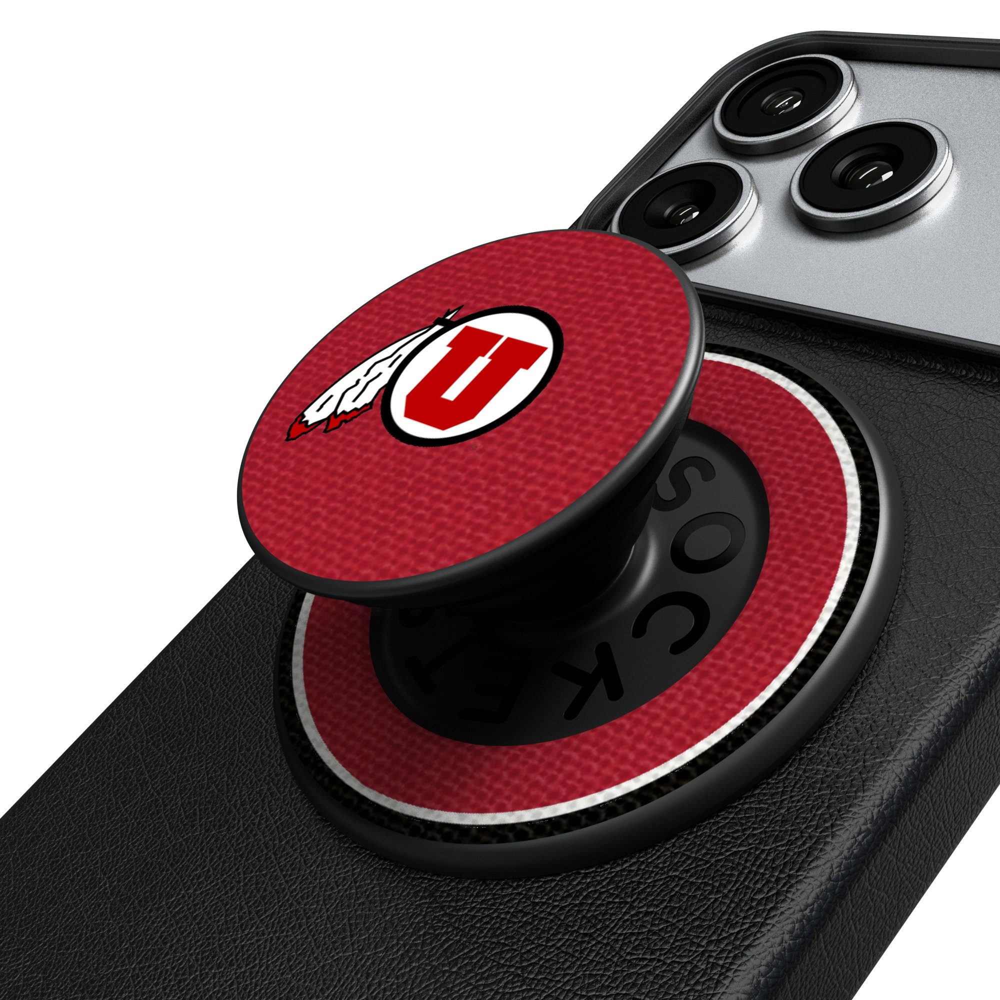 Keyscaper Utah Utes PopSockets Magnetic Phone Grip & Stand