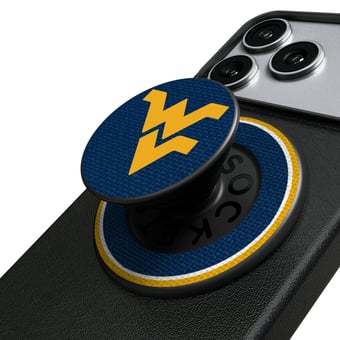 Keyscaper West Virginia Mountaineers PopSockets Magnetic Phone Grip & Stand