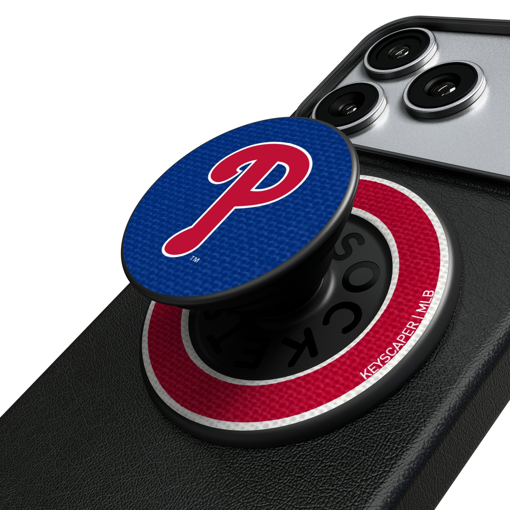 Keyscaper Philadelphia Phillies PopSockets Magnetic Phone Grip & Stand